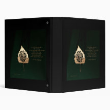 Golden Leaf Vinyl Binders