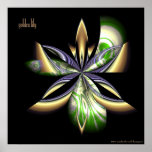 golden lily poster
