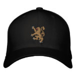 Golden lion Embroidered King of Kings Cap embroidered hats