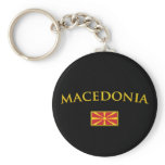 Golden Macedonia Keychain