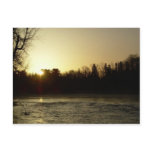 Golden Mississippi river sunrise Postcards