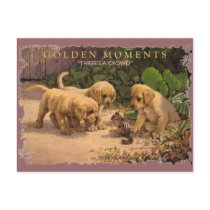 GOLDEN MOMENTS-Three's a Crowd Postcards