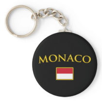 Golden Monaco Key Chains