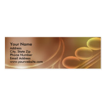 Golden Orb Profile Card Business Card Templates