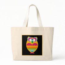 Golden Owl Canvas Bags