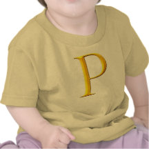 Golden P Monogram Tee Shirt