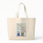 golden parachute silk umbrella tote bag
