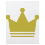 golden party crown icon flyers