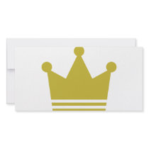golden party crown icon