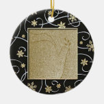 Golden Peace Dove Christmas Ornaments