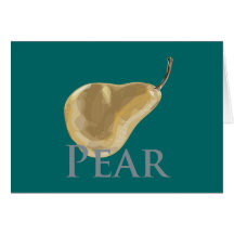 Golden Pear Card