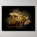 Golden Pixie Print