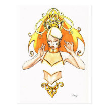 Golden Postcard