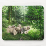 Golden Puppies Mousepad