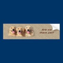 golden_pups3_bumpersticker bumper stickers