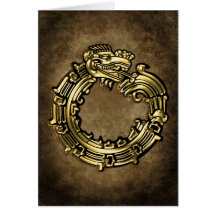 Golden Quetzalcoatl Cards