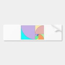 Golden Ratio Bumper Sticker