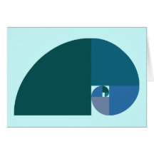 Golden Ratio Greeting Card