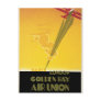 Golden Ray Air Union Postcard
