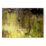 Golden Reflection Card