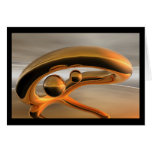 Golden Reflection Card