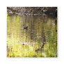 Golden Reflection Refrigerator Magnet