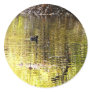 Golden Reflection Round Stickers
