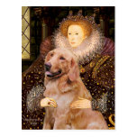 Golden Retriever #1 - Queen Elizabeth I Post Card