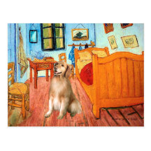 Golden Retriever 5 - Room at Arles Postcards