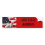 Golden Retriever America Bumper Sticker