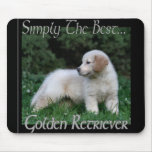 Golden Retriever Art Gifts Mouse Mat