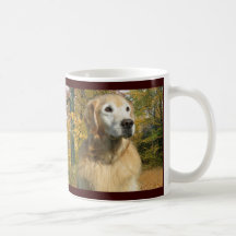 Golden Retriever Autumn Mug
