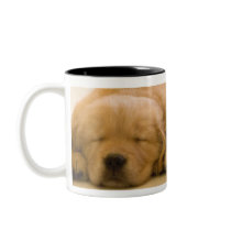 Golden Retriever Babies Coffee Mugs