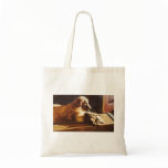 Golden Retriever Best Buddies Tote Bag