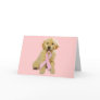 Golden Retriever Breast Cancer Greeting Card