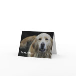 Golden Retriever Card