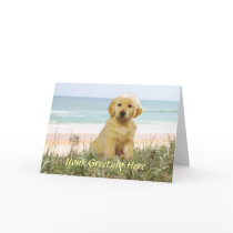 Golden Retriever Card