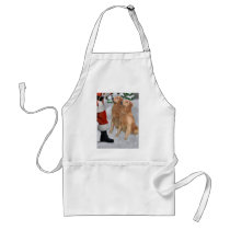 Golden Retriever Christmas Gifts Aprons