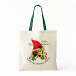 Golden Retriever Christmas Gifts Tote Bags