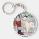 Golden Retriever Christmas Gifts Key Chain
