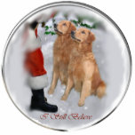 Golden Retriever Christmas Gifts Ornament Acrylic Cut Out