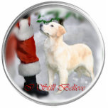 Golden Retriever Christmas Gifts Photo Cutouts