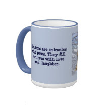 Golden Retriever Christmas Snow Mug