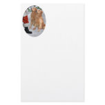 Golden Retriever Christmas Personalized Stationery