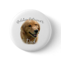 Golden Retriever Dad 2 Pin