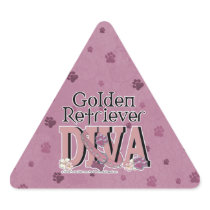 Golden Retriever DIVA Stickers