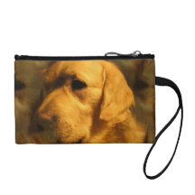 Golden Retriever Dog Coin Purse