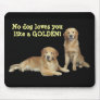 Golden Retriever Father & Son Mousepad