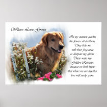 Golden Retriever Gifts  Art Print