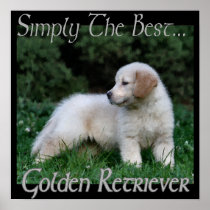 Golden Retriever Gifts Art Print